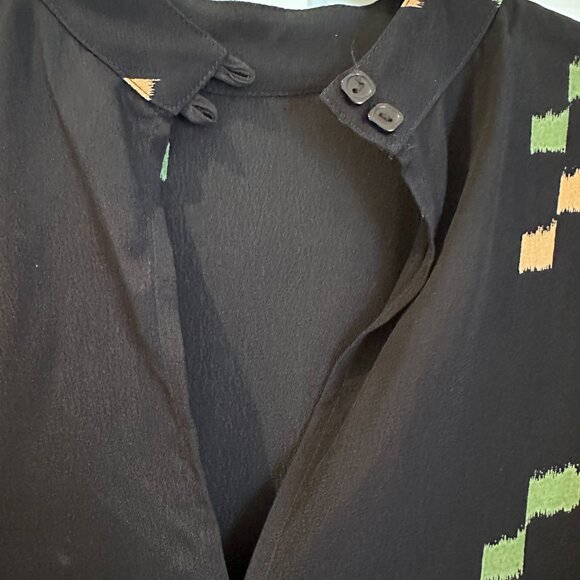 Rachel Pally Rayon Silvia Top in Ikat -Size Small - Picture 8 of 8